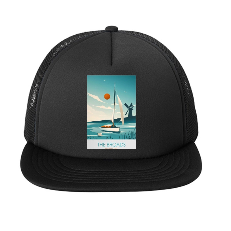 The Broads National Park Foam Snapback hat by Jamesoney | Artistshot