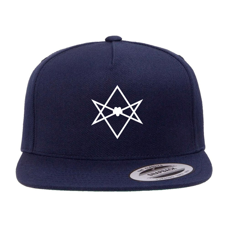 Hexagram Symbolism 5 Panel Snapback Cap | Artistshot