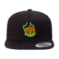 Wood O Lantern 5 Panel Snapback Cap | Artistshot