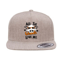 Love Me Funny Halloween 5 Panel Snapback Cap | Artistshot