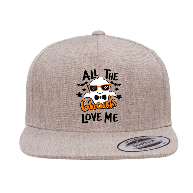 Love Me Funny Halloween 5 Panel Snapback Cap | Artistshot