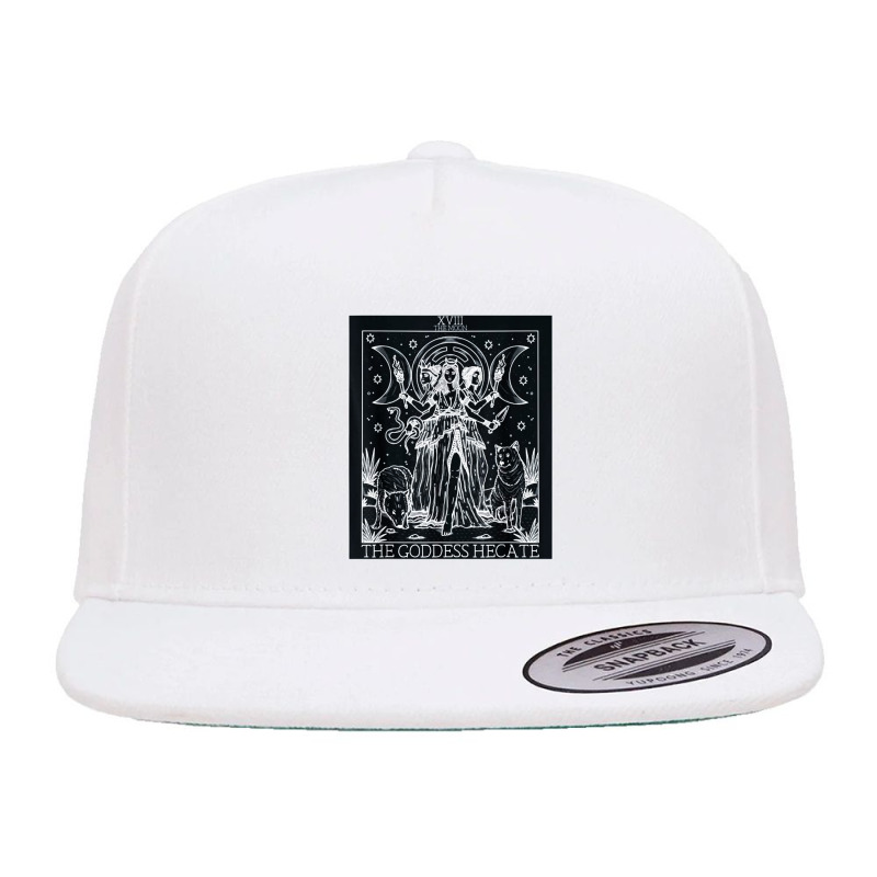 Hecate Tarot Card Triple Moon Goddess Witch Wiccan Pagan 5 panel snapback cap by Nindy Tees | Artistshot