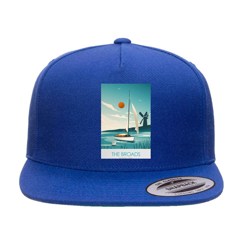 The Broads National Park 5 panel snapback cap by Jamesoney | Artistshot