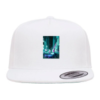 Car Retro Synthwave 5 Panel Snapback Cap | Artistshot