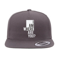 I Am  Where Are You 5 Panel Snapback Cap | Artistshot