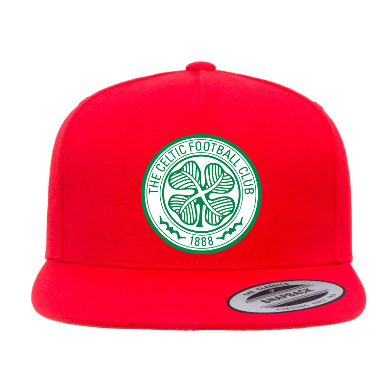 Celtic Fc 5 Panel Snapback Cap. By Artistshot