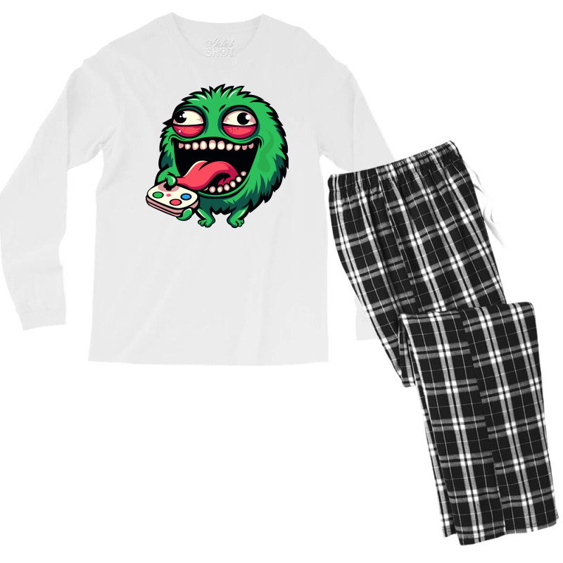 Emotional Monster Gaming Men's Long Sleeve Pajama Set | Artistshot