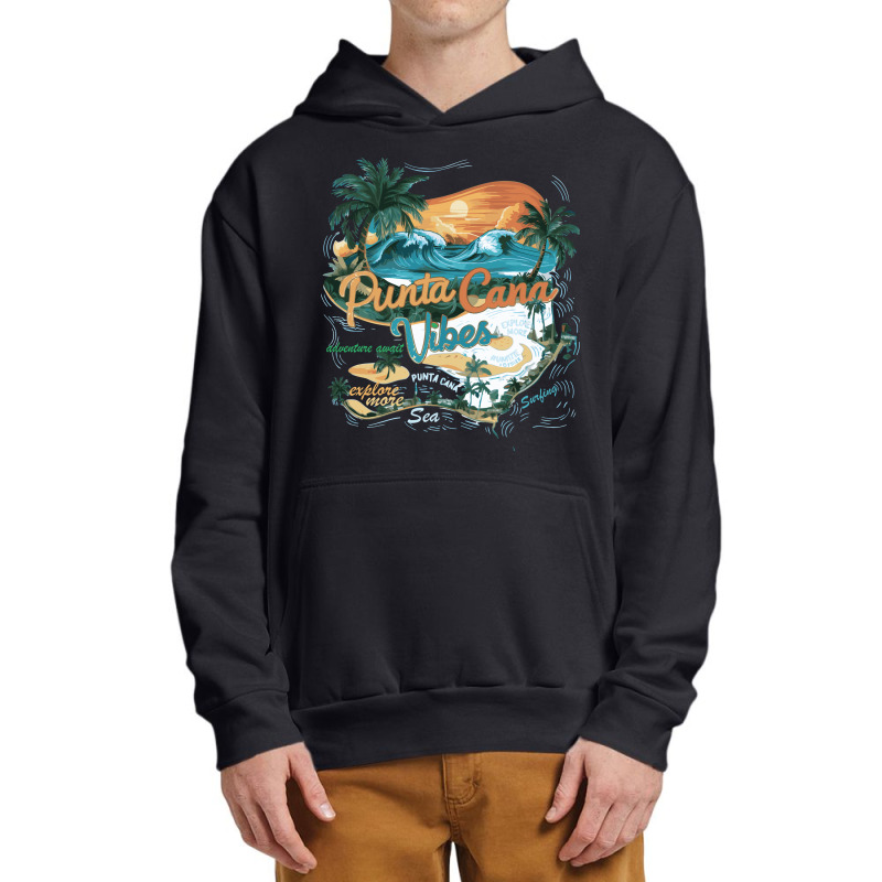 Punta Cana Vibe Urban Pullover Hoodie | Artistshot