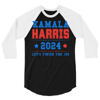 I'm Voting For Kamala Harris 3/4 Sleeve Shirt | Artistshot