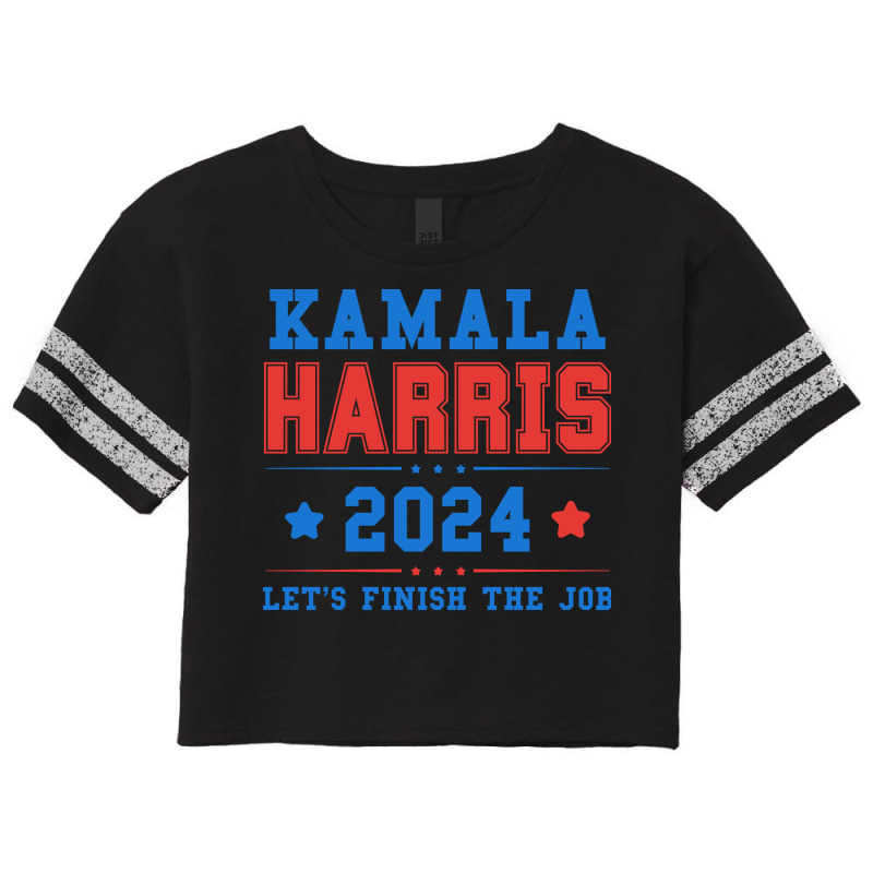 I'm Voting For Kamala Harris Scorecard Crop Tee | Artistshot