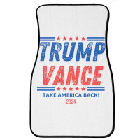 Trump Vance 2024 Donald Trump J.d. Vance Take Amer Front Car Mat | Artistshot