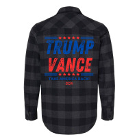 Trump Vance 2024 Donald Trump J.d. Vance Take Amer Flannel Shirt | Artistshot