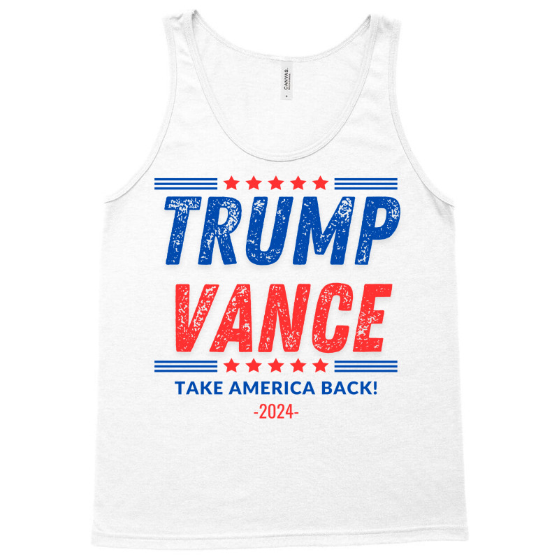 Trump Vance 2024 Donald Trump J.d. Vance Take Amer Tank Top | Artistshot