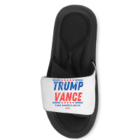 Trump Vance 2024 Donald Trump J.d. Vance Take Amer Slide Sandal | Artistshot