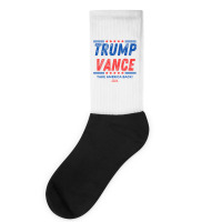 Trump Vance 2024 Donald Trump J.d. Vance Take Amer Socks | Artistshot