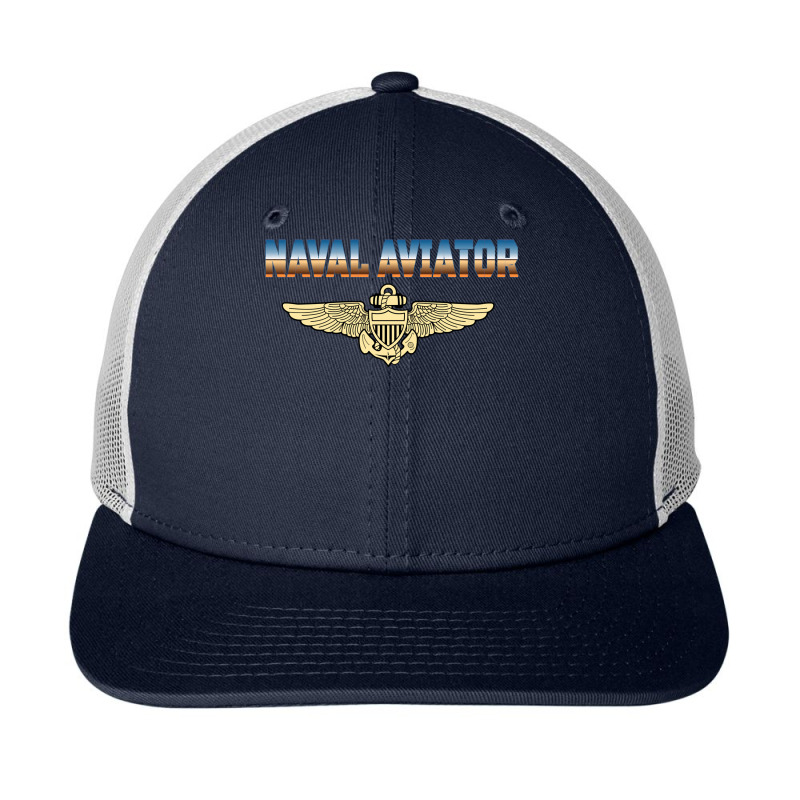 Fly Naval Aviator Classic Naval Officer Pilot Wing Navy Sweatshirt Snapback Trucker Cap by cm-arts | Artistshot