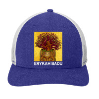 Retro Badu Snapback Trucker Cap | Artistshot