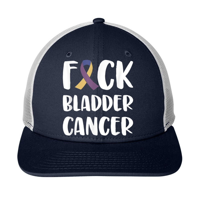 Fck Bladder Cancer Snapback Trucker Cap by Orchid | Artistshot