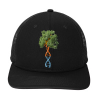 Dna Tree Of Life Earth Science Genetics Environment Biology Long Sleev Snapback Trucker Cap | Artistshot