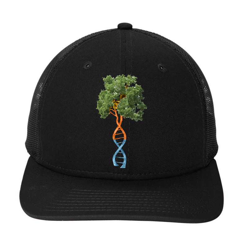 Dna Tree Of Life Earth Science Genetics Environment Biology Long Sleev Snapback Trucker Cap by cm-arts | Artistshot