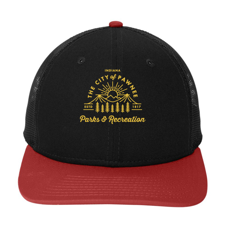 Pawnee Parks & Recreation Department Snapback Trucker Cap by cm-arts | Artistshot