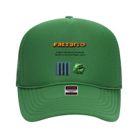 Fight Climate Change Before Biters Fight You! Factorio Foam Trucker Hat | Artistshot