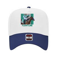 Flightline Horse Racing Thoroughbred Del Mar Santa Anita T Shirt Adjustable Baseball Cap | Artistshot