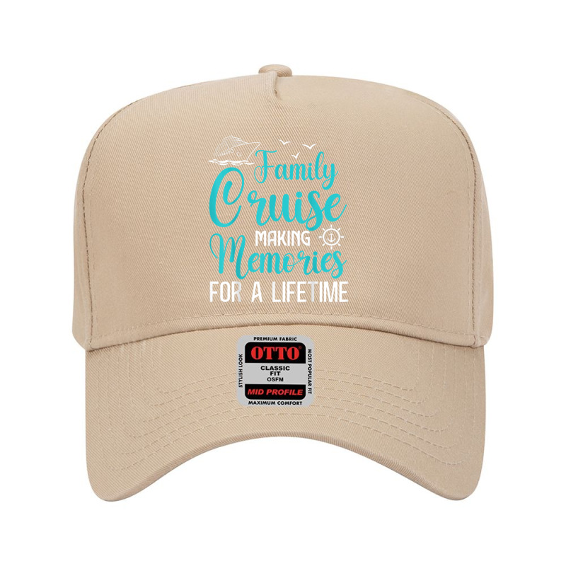 Family Cruise 2022 Making Memories For A Lifetime Vacation Adjustable Baseball Cap by CaseVillarreal | Artistshot