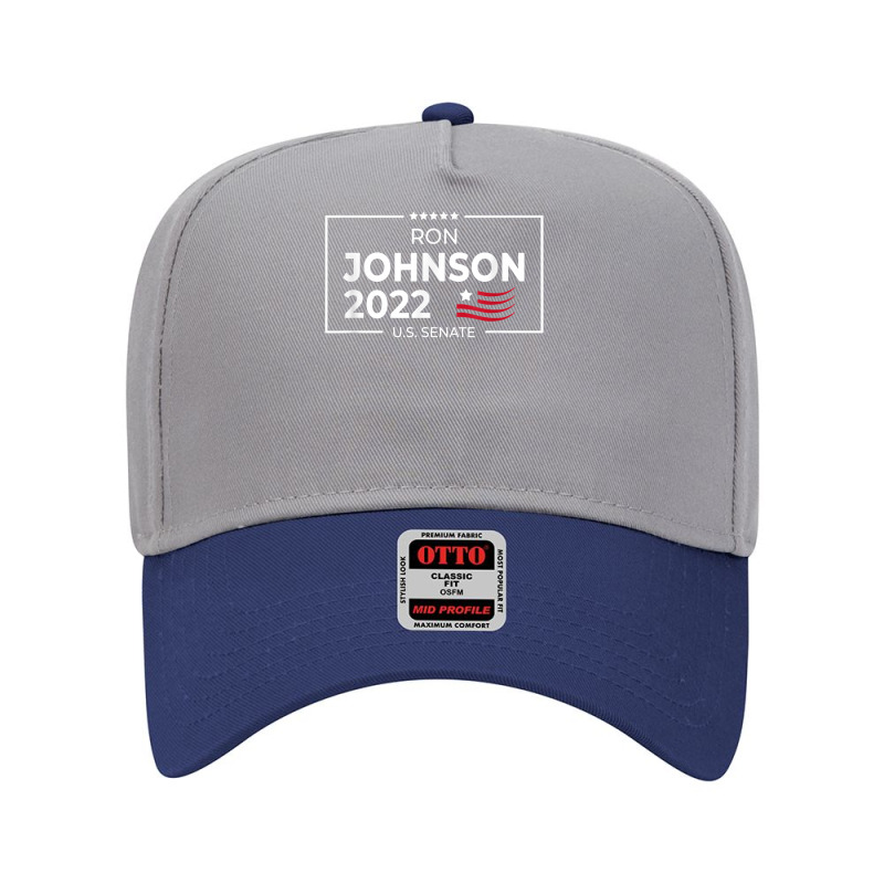 Ron Johnson 2022 Senate Election Wisconsin Republican Red T Shirt Adjustable Baseball Cap by cm-arts | Artistshot