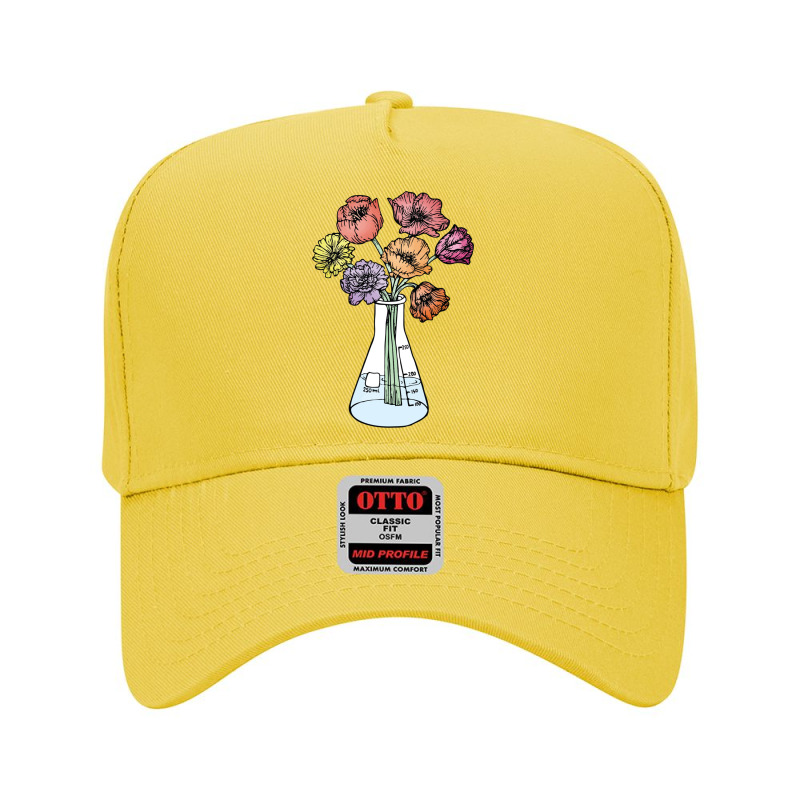 Erlenmeyer Bouquet Adjustable Baseball Cap by cm-arts | Artistshot