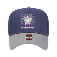 Sksksk And I Oop Save The Turtles Basic Girl Adjustable Baseball Cap | Artistshot