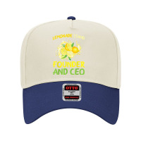 Lemonade Stand Founder And Ceo Lemon Juice Boss Adjustable Baseball Cap | Artistshot