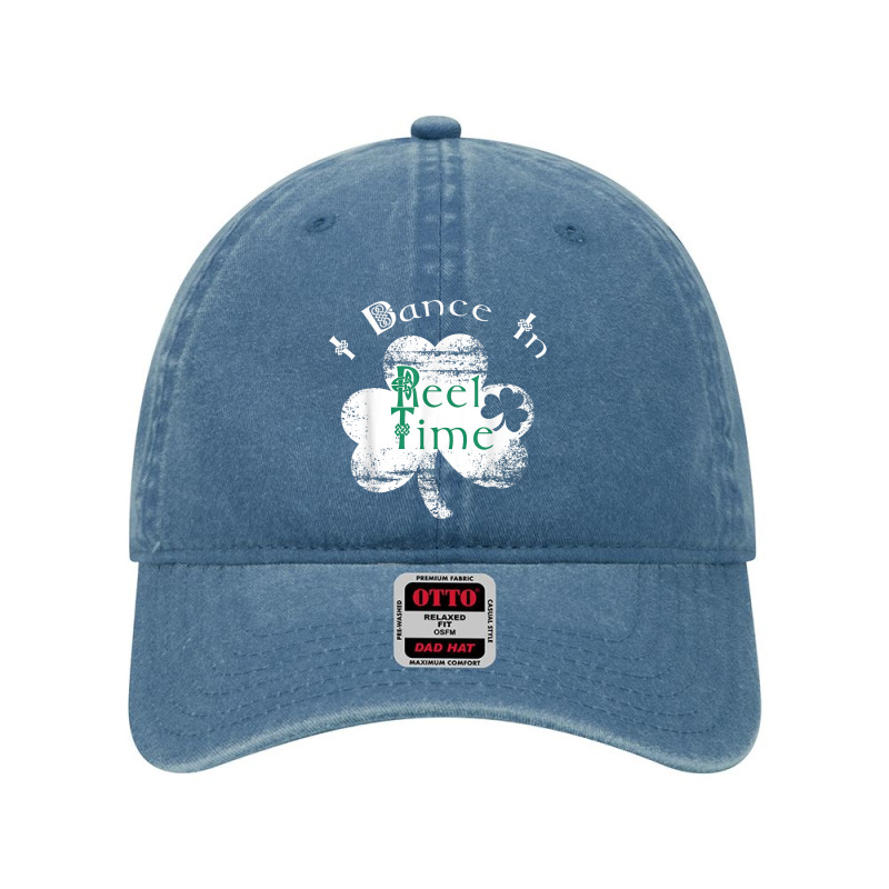 I Dance In Reel Time Irish Dancing Quote Funny T Shirt Dyed Cap by cm-arts | Artistshot