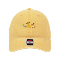 Simba Zazu And Timon   Cartoon Dyed Cap | Artistshot