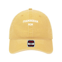 Framingham Mom Athletic Arch College University Alumni T Shirt Dyed Cap | Artistshot