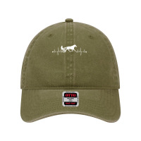 Funny Harness Horse Racing Gift For Men Women Cool Heartbeat Pullover Dyed Cap | Artistshot