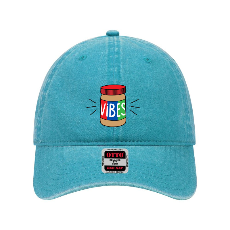 Peanut Butter Vibes Dyed Cap | Artistshot