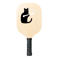 I Found This Humerus Black Cat Pickleball Paddle | Artistshot