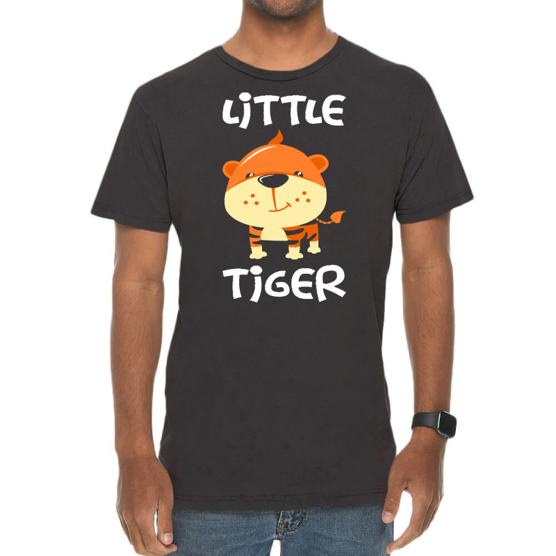 Tiger T  Shirt Little Tiger I Kids I Toddler I Baby Vintage T-shirt | Artistshot