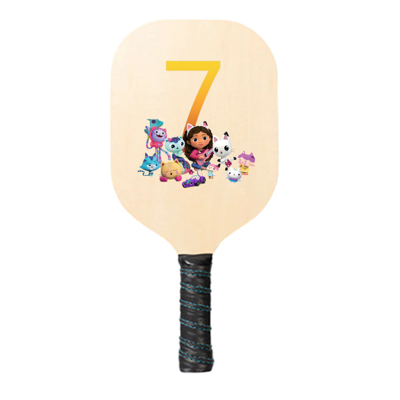 Gabby Dollhouse 7th Birthday Boy And Girl Costom Number Pickleball Paddle | Artistshot