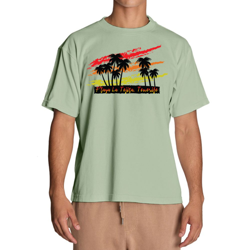 Playa La Tejita Tenerife Urban Heavy T-shirt by EdieTiffany | Artistshot