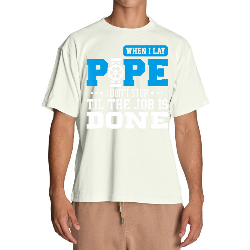 Lay Pipe Pipeliner Welder Welding Pipeline Urban Heavy T-shirt | Artistshot