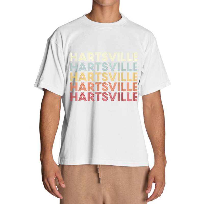 Hartsville South Carolina Hartsville Sc Retro Vintage Text T Shirt Urban Heavy T-shirt by klaasmis | Artistshot