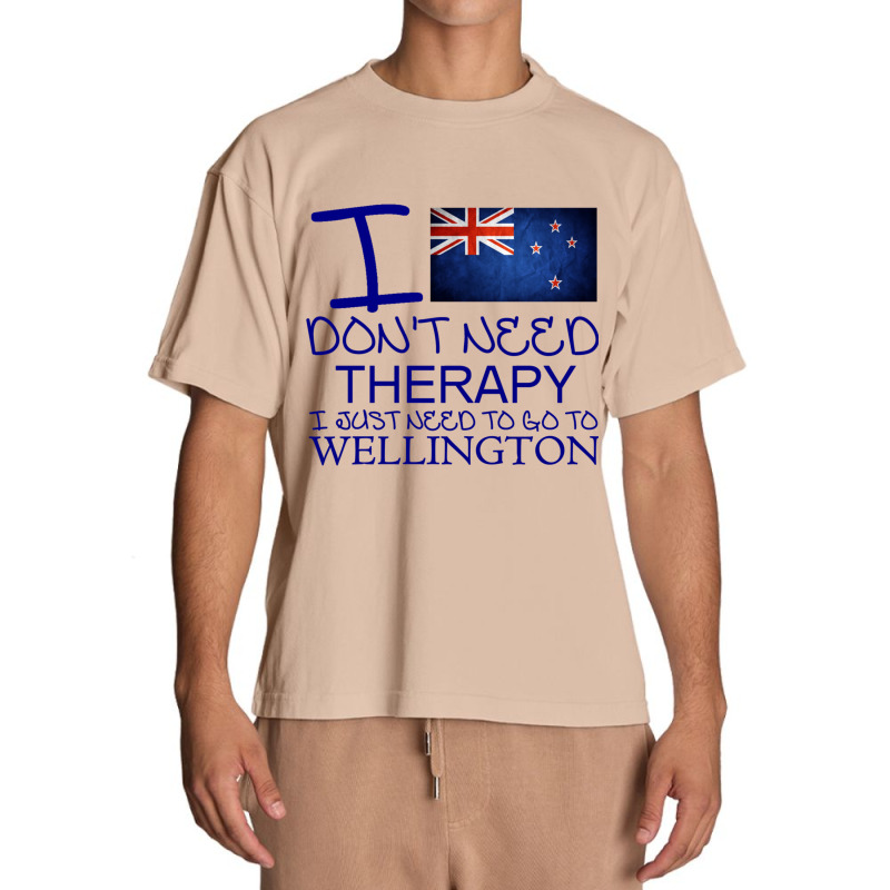 I Dont Need Therapy I Just Need To Go To Wellington Urban Heavy T-shirt | Artistshot