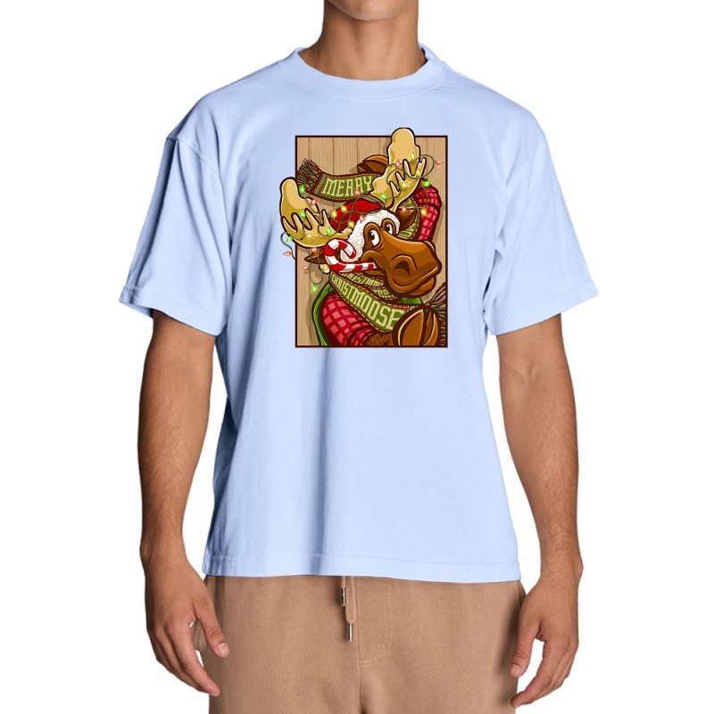 Merry-christmoose Urban Heavy T-shirt | Artistshot