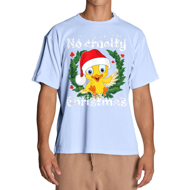 No Cruelty Christmas Cute Chick Vegan Christmas For Men Wome T Shirt Urban Heavy T-shirt | Artistshot