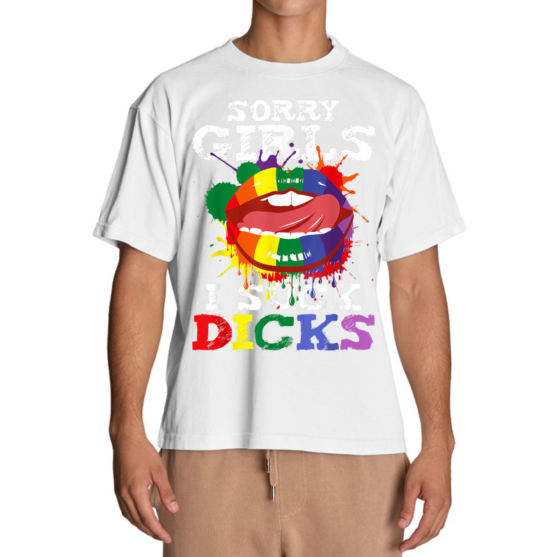 Mens I Suck Dicks Gay Pride Funny Saying Oral Sex Humor Urban Heavy T-shirt by ALICIAIMPERIS | Artistshot