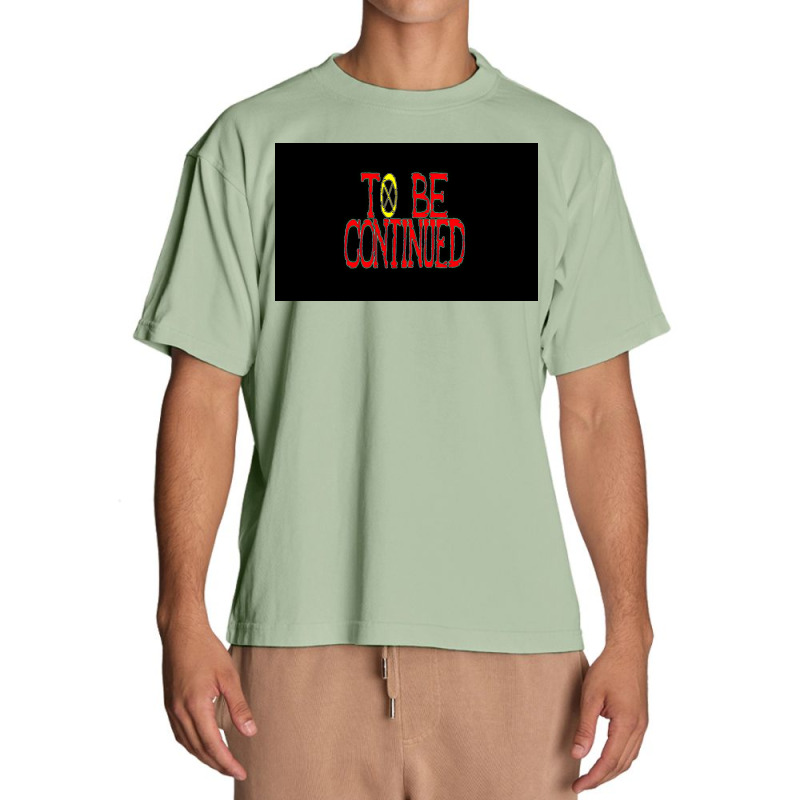 To Be Continued Urban Heavy T-shirt | Artistshot