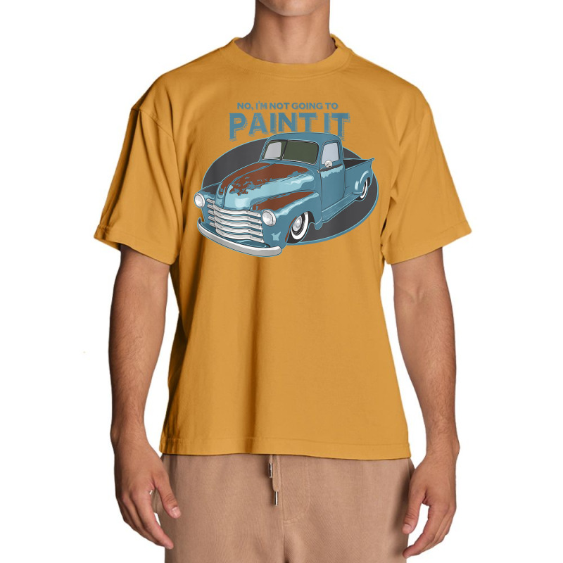 Not Going To Paint It  Patina Rat Rod Truck Urban Heavy T-shirt by CHRISTOPHEANDERS | Artistshot