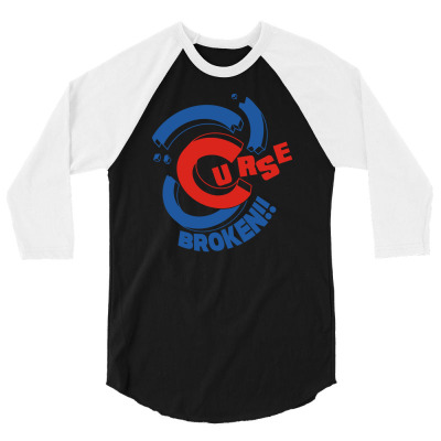 Curse Broken 3/4 Sleeve Shirt Designed By Fanshirt